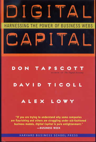 Digital capital: harnessing the power of business webs. Digital capital: harnessing the power of business webs.